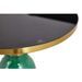 Table d'appoint design verre trempé vert et noir Kloche 56 cm - Photo n°7