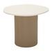 Table d’appoint effet marbre design épuré moderne Frankfurt - Photo n°1