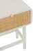 Table d'appoint exotique bois blanc Mireille L 45 cm - Photo n°8