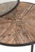 Table d'appoint gigogne ronde bois massif foncé Jil - Lot de 2 - Photo n°7