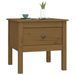 Table d'appoint Marron miel 50x50x49 cm Bois massif de pin - Photo n°4