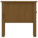 Table d'appoint Marron miel 50x50x49 cm Bois massif de pin - Photo n°8