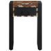Table d'appoint multicolore 35x35x50cm bois massif récupération - Photo n°2