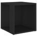Table d'appoint Noir 33x33x34,5 cm - Photo n°1