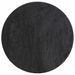 Table d'appoint noir Ø33x50 cm bois de manguier massif - Photo n°4