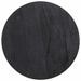 Table d'appoint noir Ø40x40 cm bois de manguier massif - Photo n°4