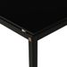 Table d'appoint Noir 40x40x60 cm Verre trempé - Photo n°5