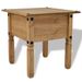 Table d'appoint Pin mexicain Gamme Corona 53,5 x 53,5 x 55 cm - Photo n°1