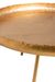 Table d'appoint ronde métal doré Orela D 83 cm - Photo n°5
