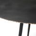 Table d'appoint ronde métal noir Trios - Photo n°3
