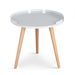 Table d'appoint Scandinave Blanc Oba - Photo n°1