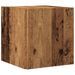 Table d'appoint vieux bois 33x33x34 cm bois d'ingénierie - Photo n°6