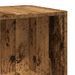 Table d'appoint vieux bois 33x33x34 cm bois d'ingénierie - Photo n°7