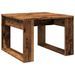 Table d'appoint vieux bois 50x50x35 cm bois d'ingénierie - Photo n°2