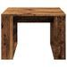 Table d'appoint vieux bois 50x50x35 cm bois d'ingénierie - Photo n°4