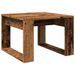 Table d'appoint vieux bois 50x50x35 cm bois d'ingénierie - Photo n°6