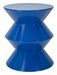 Table d'appoint zag bleue ø 37,5 x 45 cm - Photo n°1