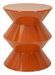 Table d'appoint zag orange cm ø 37,5 x 45 - Photo n°1