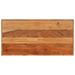 Table de bar 110x55x107 cm bois massif d'acacia et fer - Photo n°4