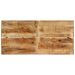 Table de bar 150x70x107 cm bois massif de manguier et fer - Photo n°4