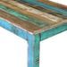 Table haute de bar bois de récupération massif Taref 115 cm - Photo n°4