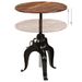 Table de bar Bois de récupération massif 75 x (76-110) cm - Photo n°3