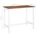Table de bar Bois massif 108 x 60 x 91 cm - Photo n°5