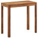 Table de bar Bois massif d'acacia avec finition 110x55x106 cm - Photo n°9