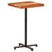 Table de bar Carrée 60x60x110 cm Bois d'acacia massif - Photo n°1