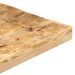 Table de bar Carrée 60x60x110 cm Bois de manguier brut - Photo n°4