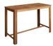 Table de bar carrée bois d'acacia massif finition à l'huile Skan 150 - Photo n°1