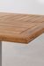 Table de bar carrée en bois Bruh 70 cm - Photo n°5