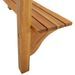 Table de bar de balcon 90x37x122,5 cm Bois d'acacia massif - Photo n°7