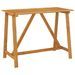 Table de bar de jardin 140x70x104 cm Bois d'acacia massif - Photo n°1