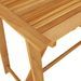 Table de bar de jardin 140x70x104 cm Bois d'acacia massif - Photo n°5