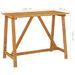 Table de bar de jardin 140x70x104 cm Bois d'acacia massif - Photo n°6