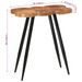 Table de bar en rondins 90x54x105 cm bois d'acacia solide - Photo n°6