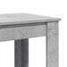 Table de bar gris béton 51x50x103,5 cm bois d'ingénierie - Photo n°7