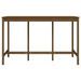 Table de bar Marron miel 180x80x110 cm Bois massif de pin - Photo n°3