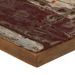 Table de bar rectangulaire bois recyclé massif multi couleurs et 8 tabourets industriel - Photo n°4