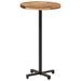 Table de bar Ronde Ø60x110 cm Bois d'acacia massif - Photo n°9