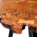 Table de bar ronde bois d'acacia massif Baly - Photo n°4