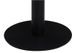 Table de bar ronde bois foncé et pieds métal noir Beth D 60 cm - Photo n°4