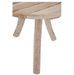 Table de bar ronde bois massif clair Azura D 75 cm - Photo n°3
