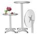 Table de bar ronde pour restaurant hauteur réglable et pliable en alu Master premium Ø60 cm – Intérieur et extérieur - Photo n°1