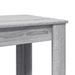 Table de bar sonoma gris 102x50x103,5 cm bois d'ingénierie - Photo n°7