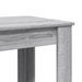 Table de bar sonoma gris 51x50x103,5 cm bois d'ingénierie - Photo n°7