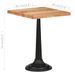 Table de bistro 60x60x76 cm Bois d'acacia massif - Photo n°7