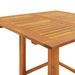 Table de bistro 75x75x110 cm Bois d'acacia massif - Photo n°6