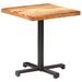 Table de bistro Carrée 70x70x75 cm Bois d'acacia massif - Photo n°8